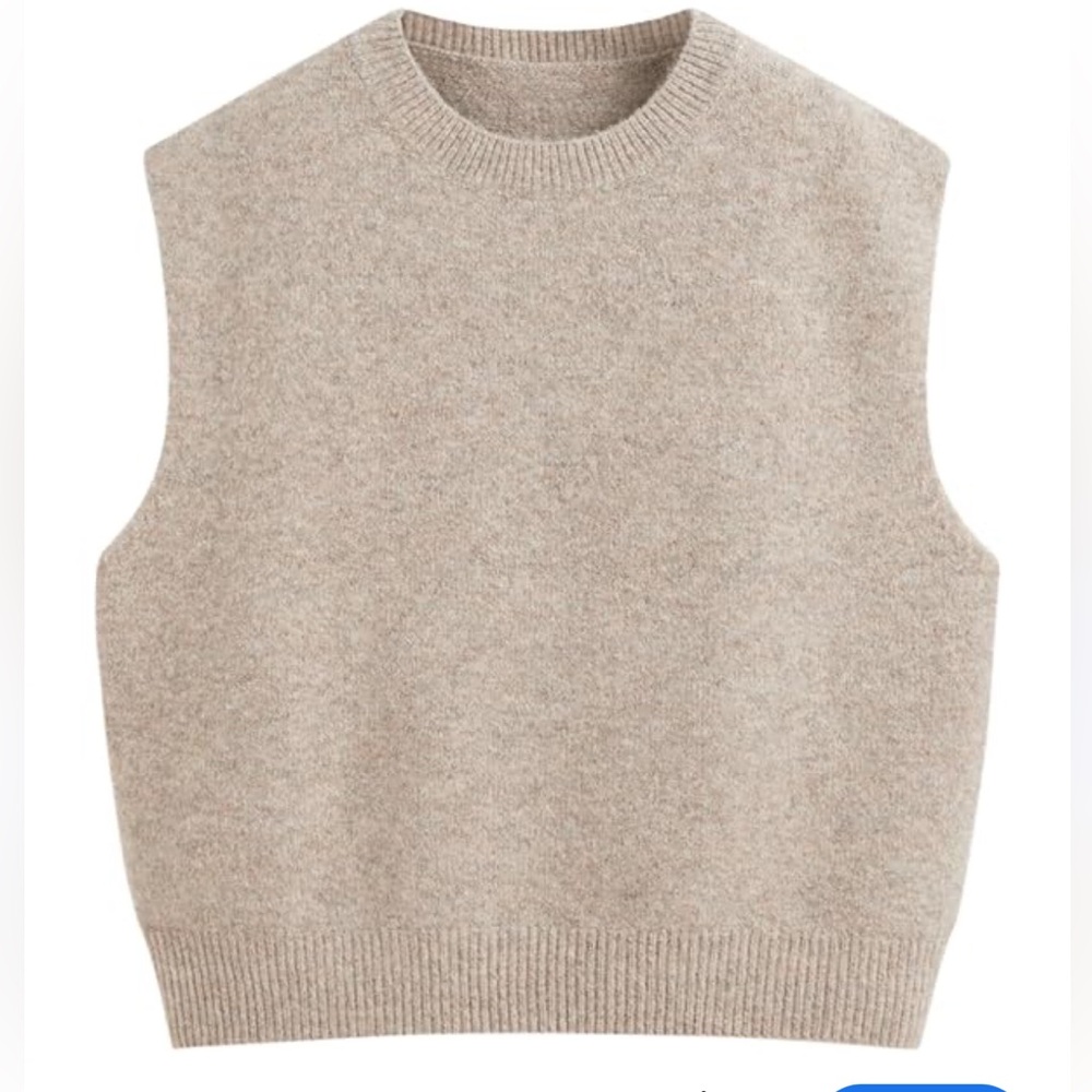 Cider Tan Sweater Vest